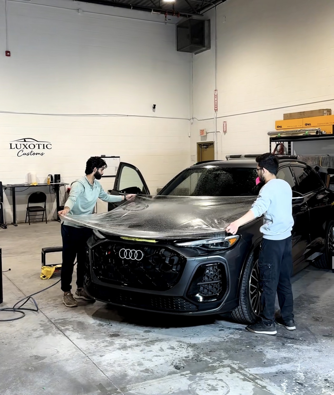Audi SQ5 · Full Body PPF (In Progress)