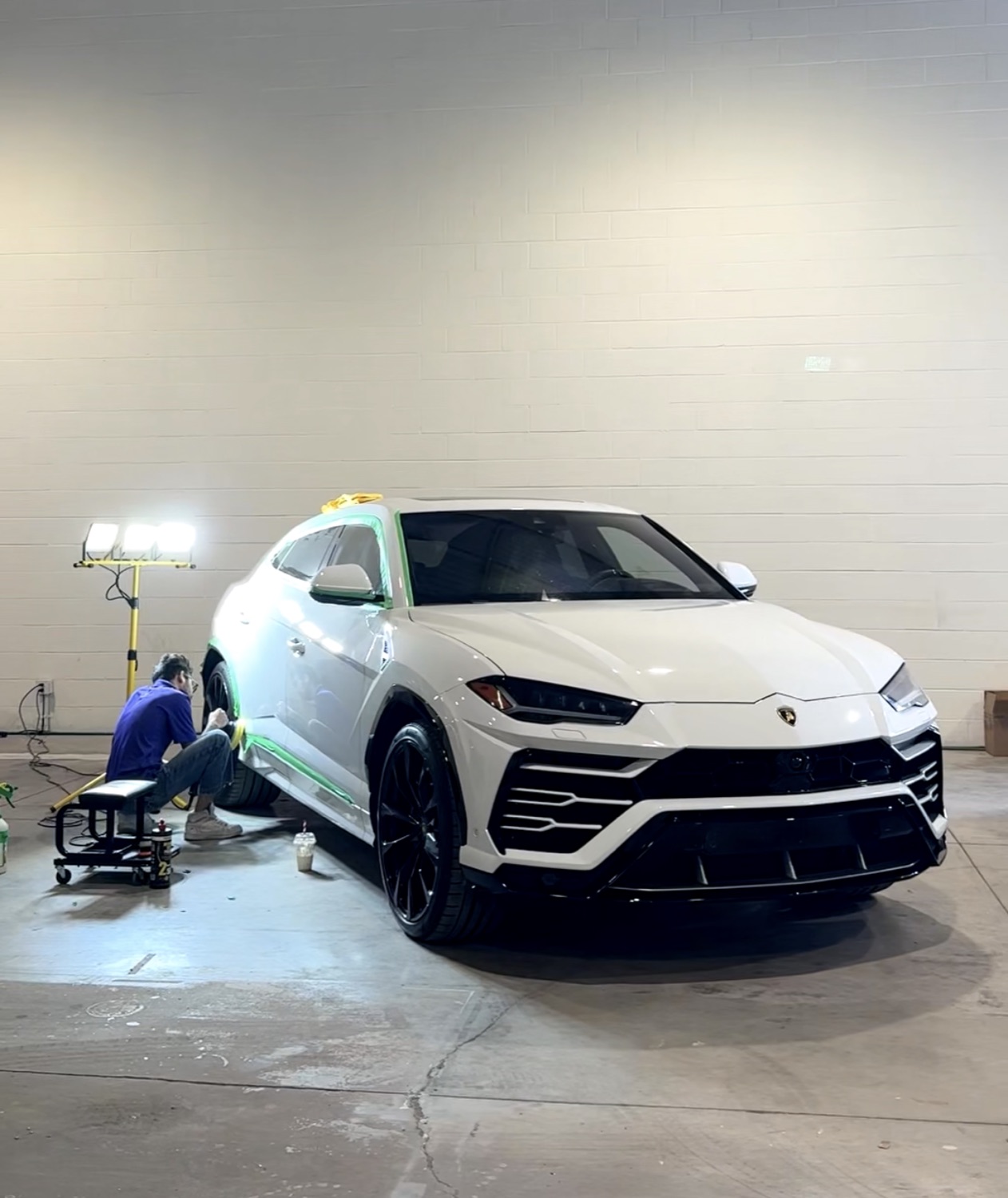 Lamborghini Urus · Paint Correction (In Progress)